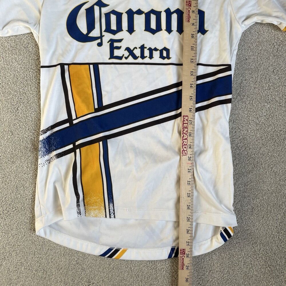 Cyclewear Vtg. Corona Extra Cycling Jersey Shirt Made in USA Unisex Size Large - Picture 6 of 11